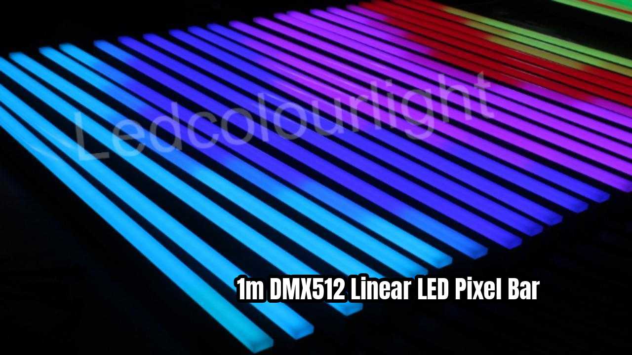 Build seamless, dynamic lighting with Ledcolourlight DMX512 Linear LED ...